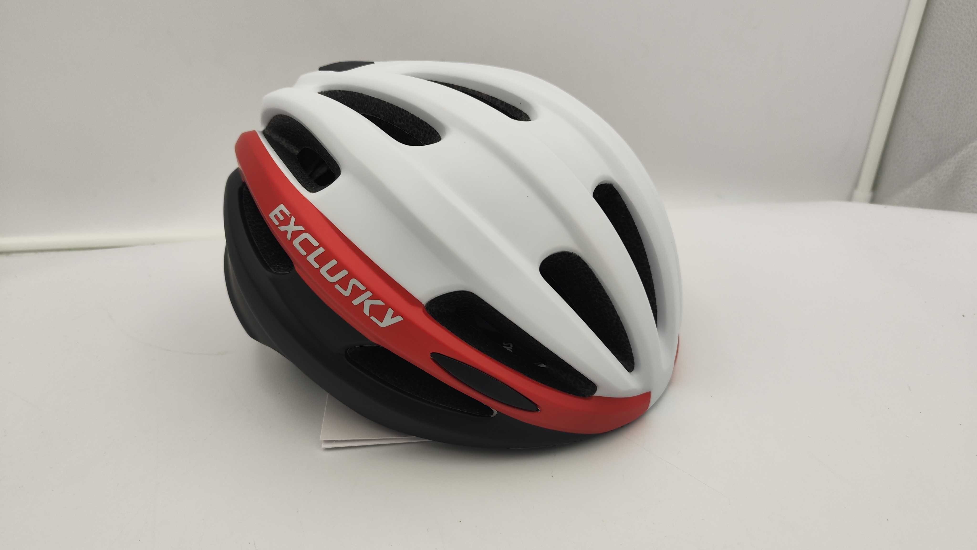 Kask Rowerowy EXCLUSKY r.56-61 cm (AE45)