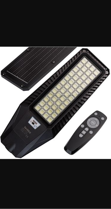 La.pa solarna uliczna 3000w ferrytowe akumulatory 6500k