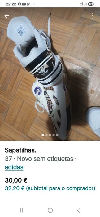 Sapatilhas adidas lindas