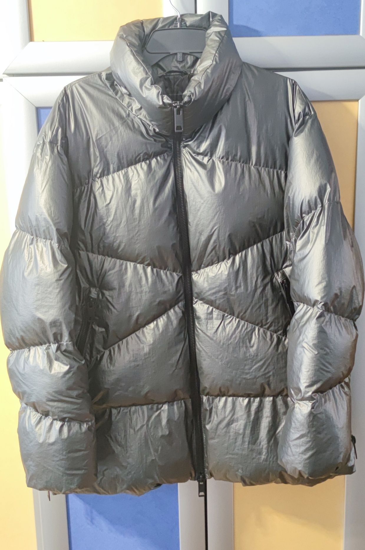 Куртка, пуфер Massimo Dutti, одета 2 раза, размер L оверсайз или XL