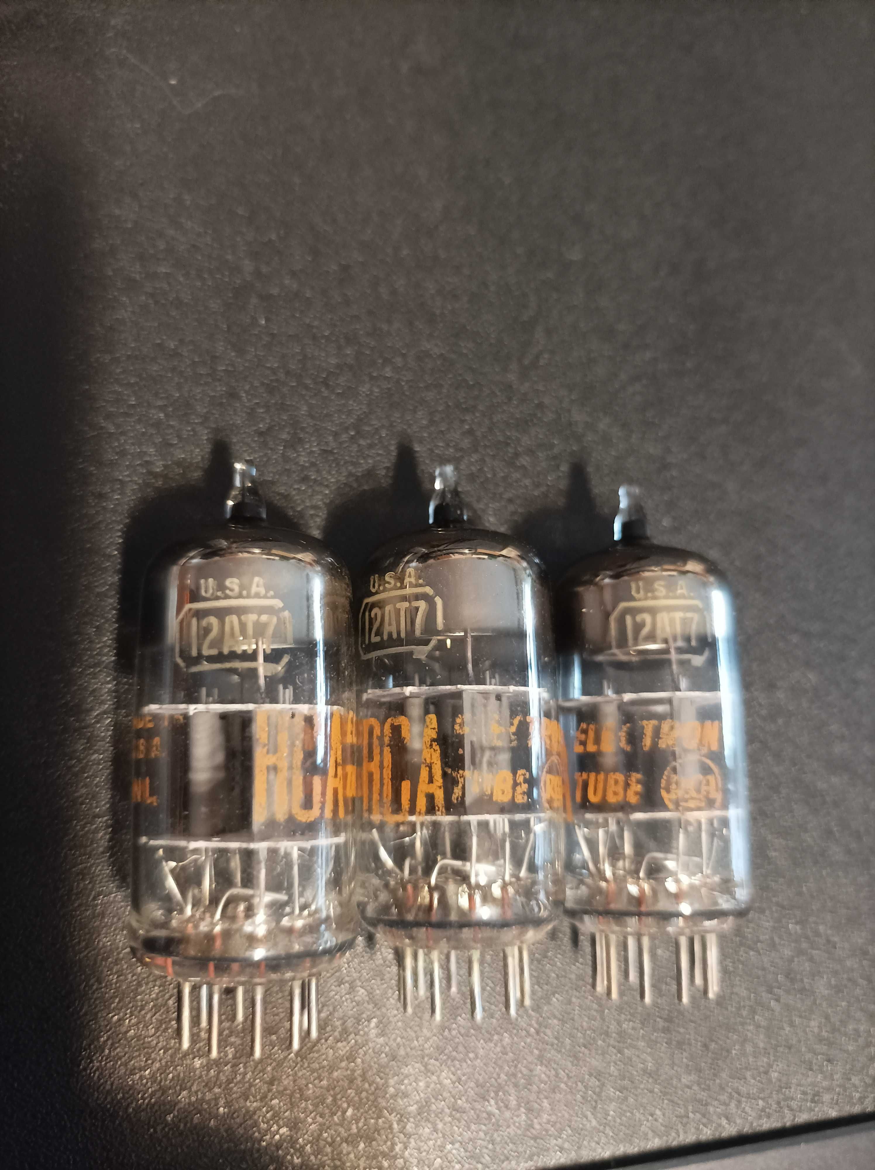 12AT7 RCA lampy elekronowe U.S.A 3 szt.