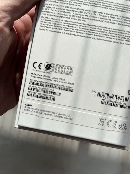 iPhone 13, 128 GB.