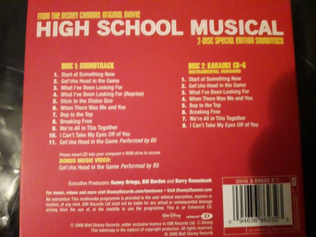 Cd high school musical