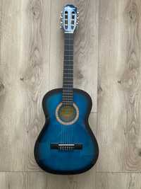 Gitara Suzuki SCG-2 3/4 BLS niebieska gratis pokrowiec i podnóżek