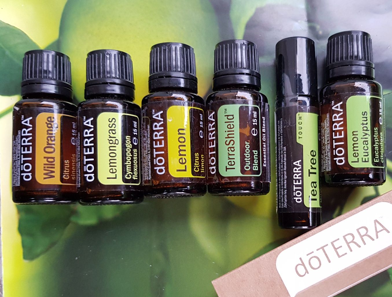 Doterra lemon/ lemongrass/ Wild Orange/ tea tree