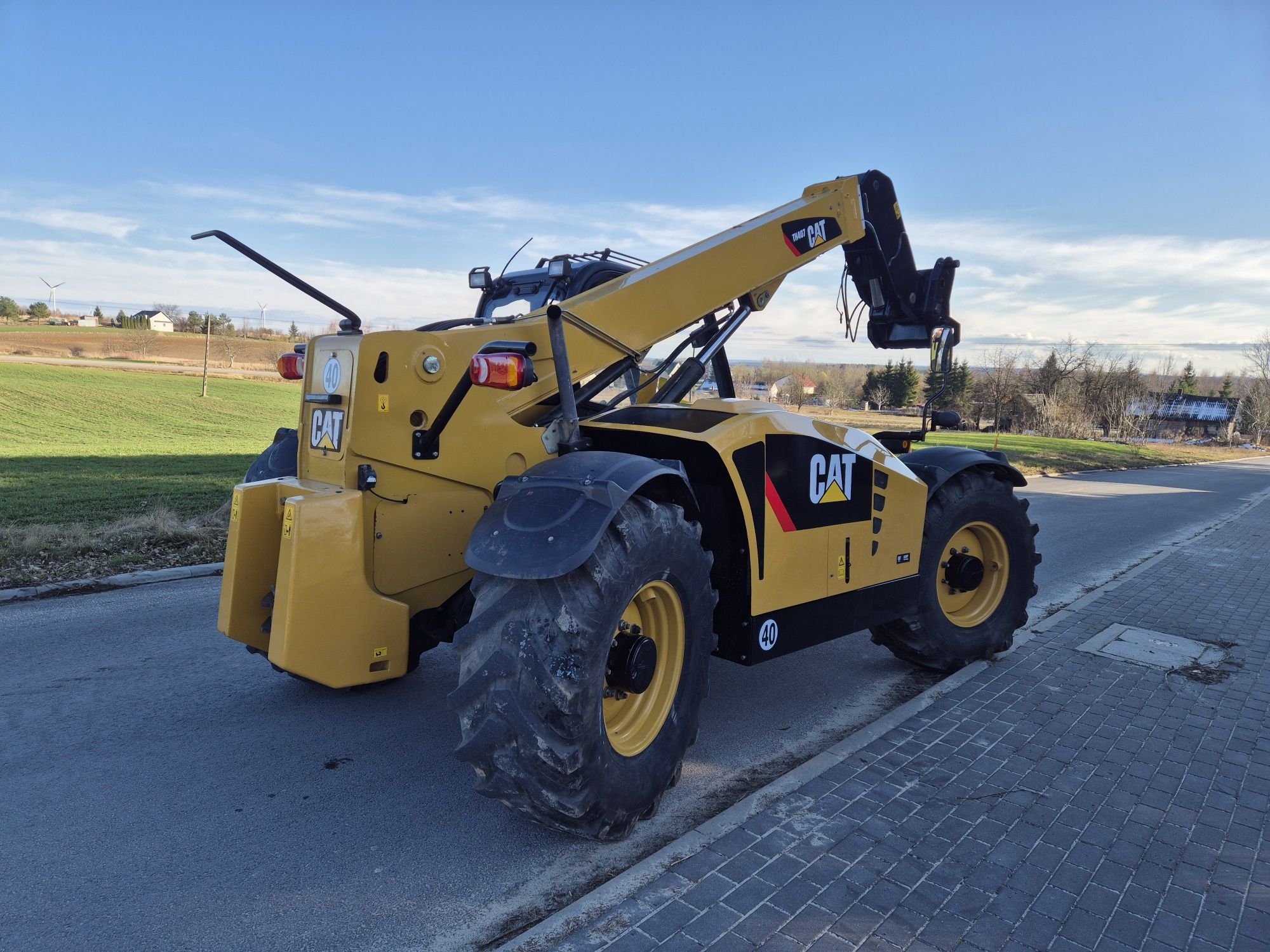 Ładowarka  Teleskopowa Caterpillar  CAT TH407 09rok 4 tony 7 m 40 km/h