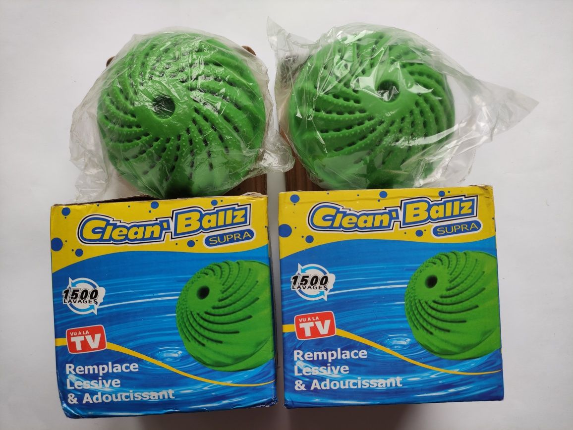 2X NOWE KULE PIORĄCE do prania ubrań bez proszku Clean Ballz na 1500