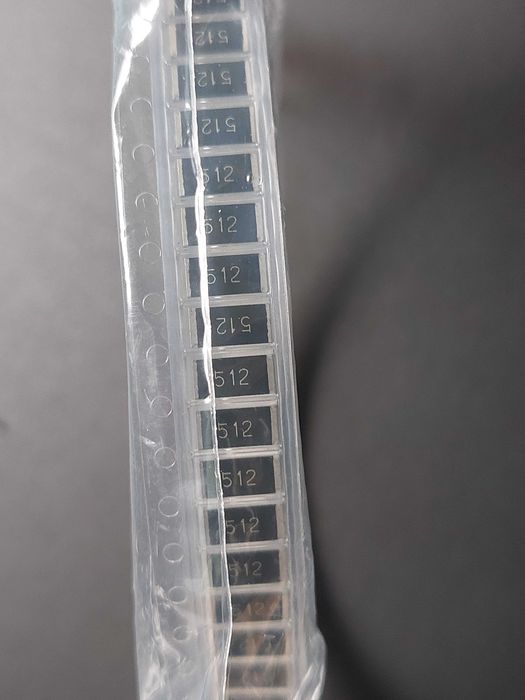 Rezystor SMD 512 listek