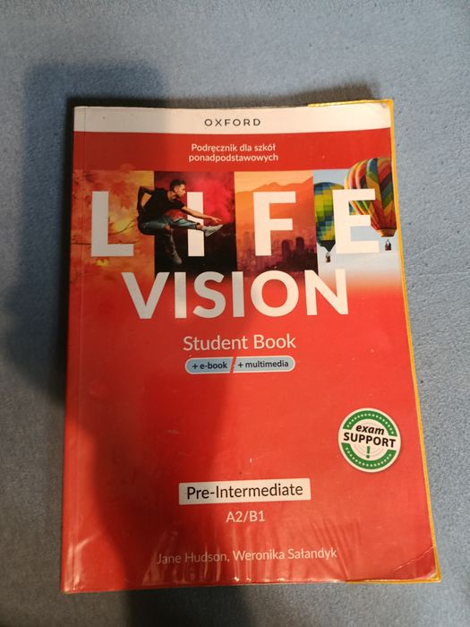 Książka life vision A2/B1
