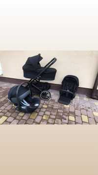 Коляска Cybex Balios S Lux 3 v 1 Deep Black