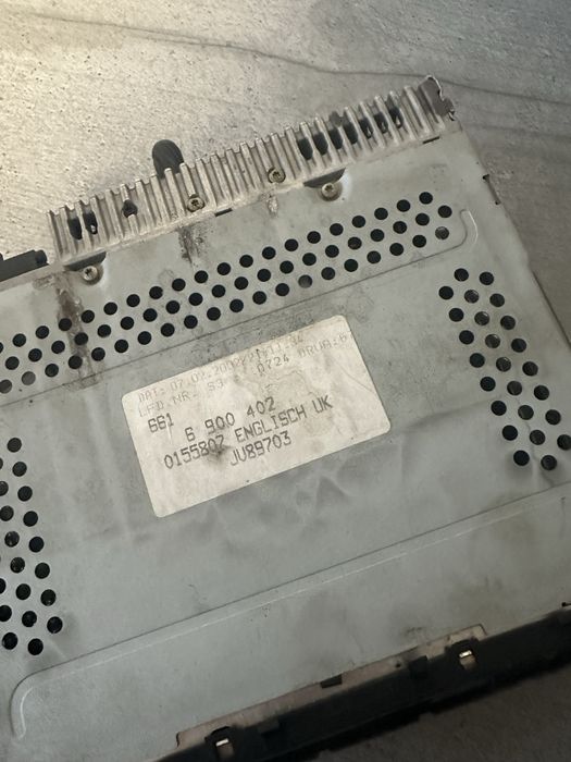 Магнітола оригінал bmw e46 + рамка переносу і ніша