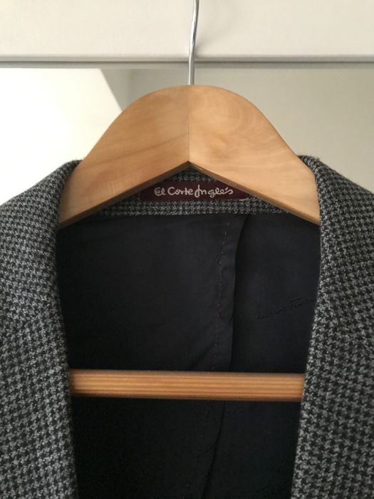 Blazer em Lã castanho
