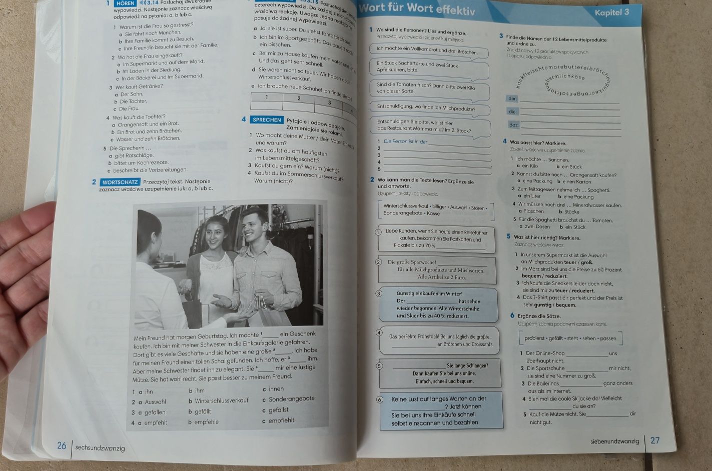 Ćwiczenia do języka niemieckiego Perfekt 2