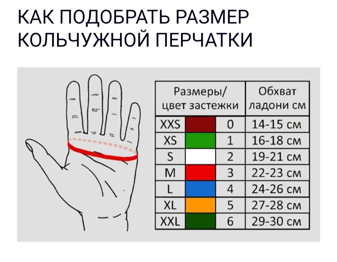 Кольчужная защитная перчатка 3х палая для разделки мяса NIROFLEX 2000