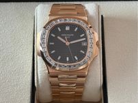 Patek Philippe Nautilus with diamond. Gold 20К.