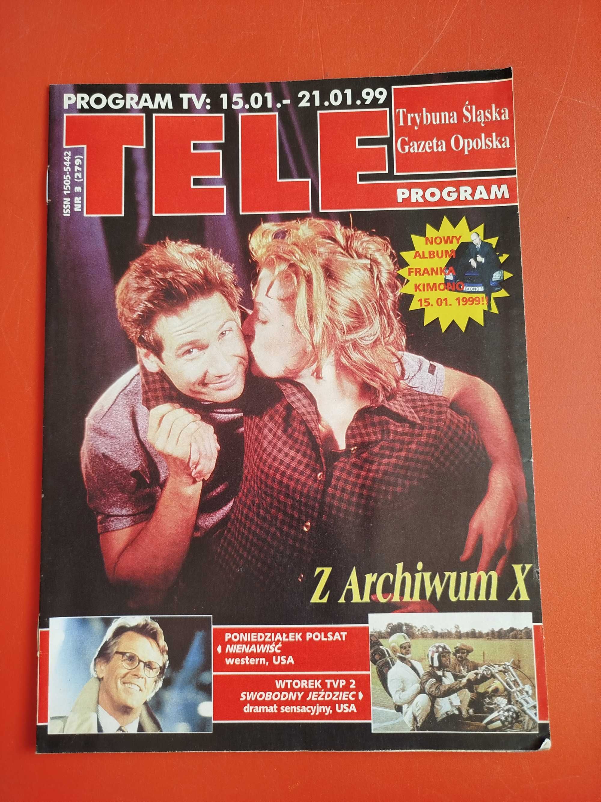 Trybuna Śląska nr 12, 15 stycznia 1999, Z Archiwum X