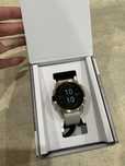 Garmin Fenix 7S Pro Sapphire Solar Soft Gold with Light Sand Band