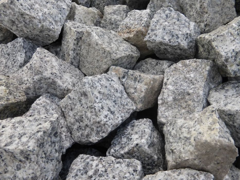 Palisada granitowa Kostka Grys granitowy Obrzeże Gabion Granit Murowy