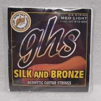 GHS Silk and Bronze - 370ML - Acoustic Struny do Gitary Akustycznej