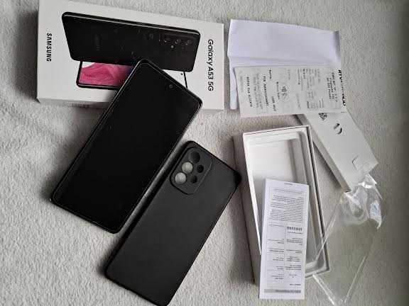 telefon Samsung Galaxy A53 5G. okazja idealny - jak nowy smartfon etui