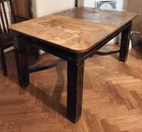 Stół drewniany stylowy retro vintage do renowacji