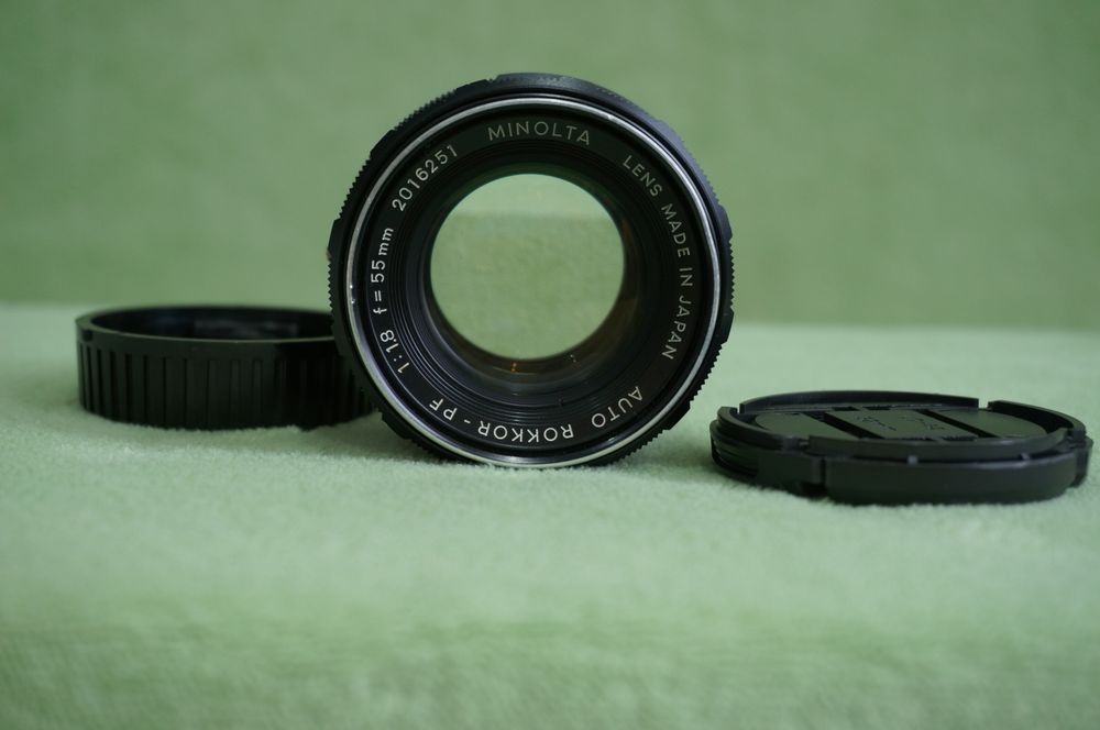 Minolta Auto Rokkor-PF 55mm f 1.8