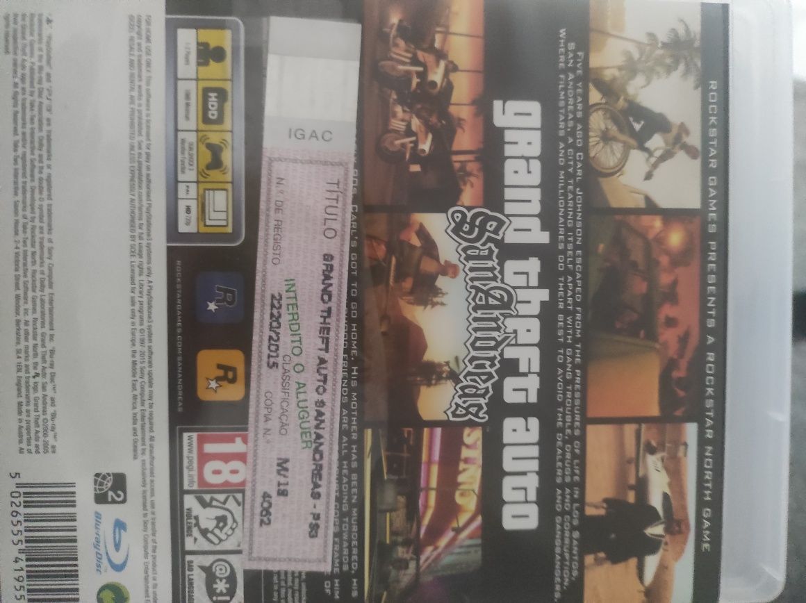 GTA San Andreas PS3