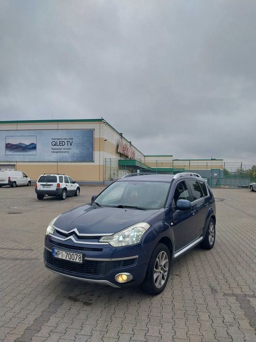 Citroen C-Crosser 2.2HDI 4×4/10rok/skórzane wnętrze/zadbane/7mu osob
