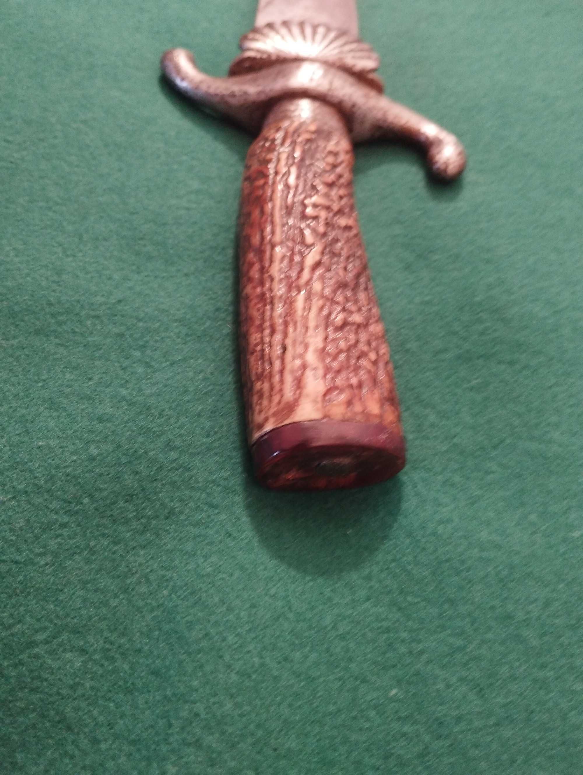 Adaga de Caça Alemã  Hirschfanger do século XIX