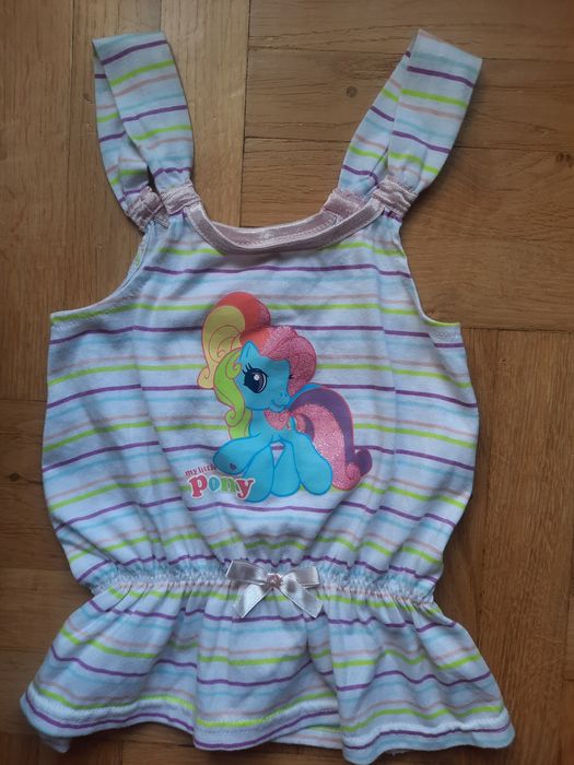 Koszulka t-shirt bluzka koninki pony 3-4 lata 98-104