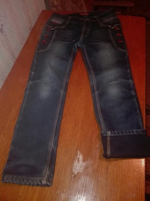 Зимние джинсы