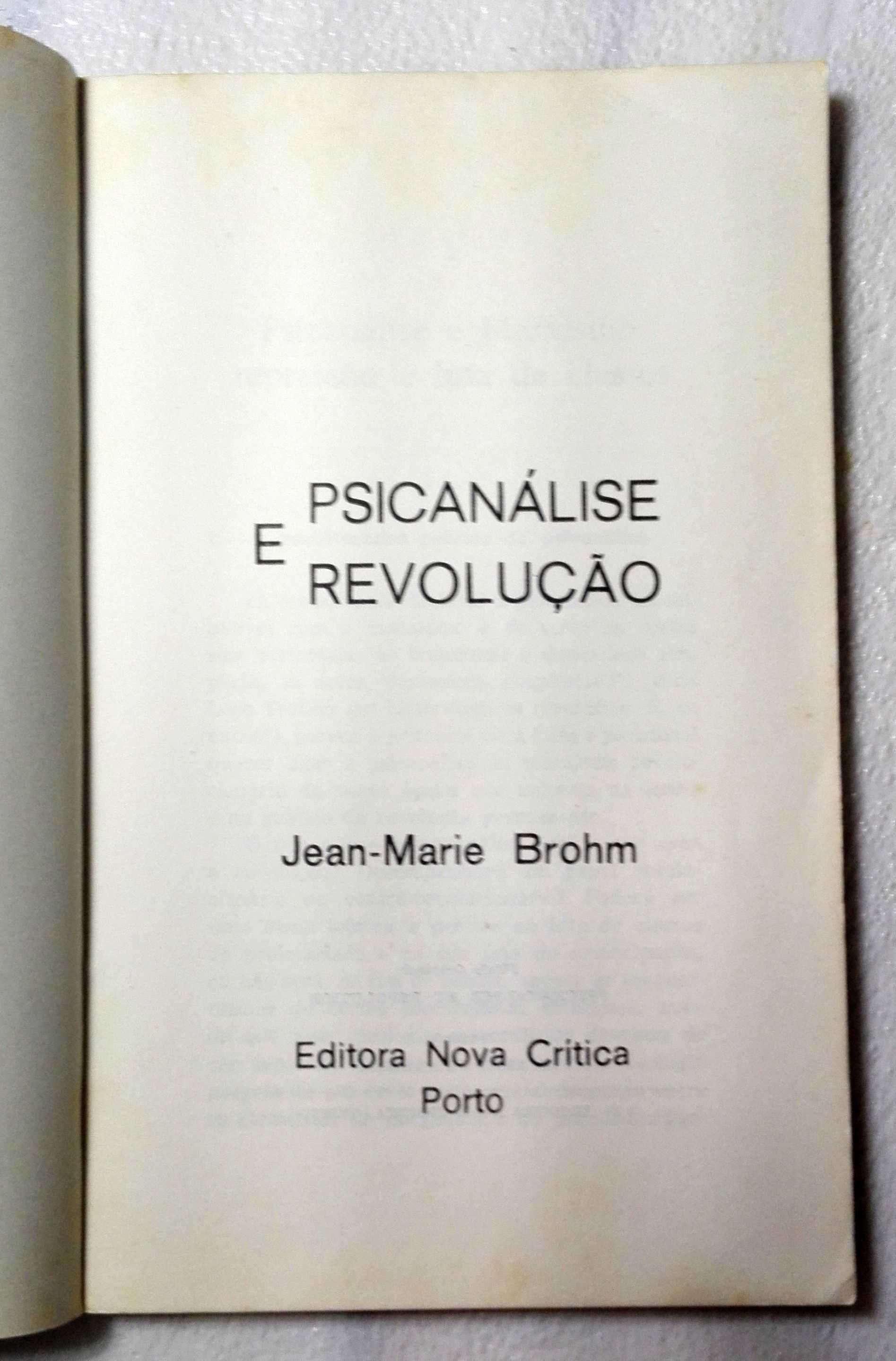 Livro Psicanálise e Revolução