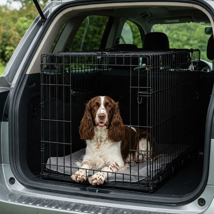 Nowa Klatka kennelowa do transportu dla psa | transporter | M 61x44x51