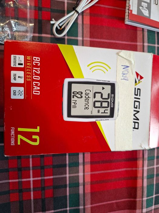 Licznik rowerowy przewodowy Sigma Sport BC 12.0 WR 12210