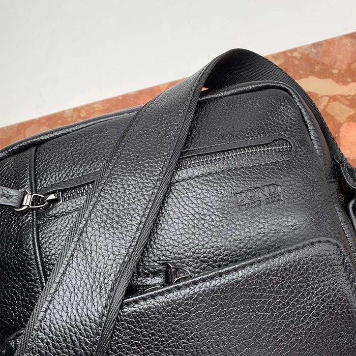 Сумка мужская кожаная через плечо BOND 1429 сумка чоловіча шкіряна