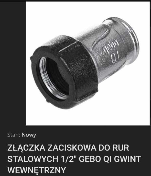 ZŁĄCZKA Gebo 1/2 cala