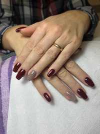 Aplicacao de unhas em gel