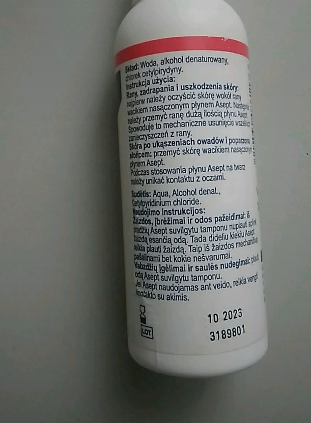Asept spray antyseptyczny 100ml