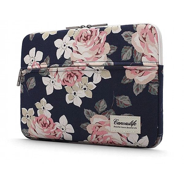 Canvaslife Sleeve Laptop 15-16 Navy Rose