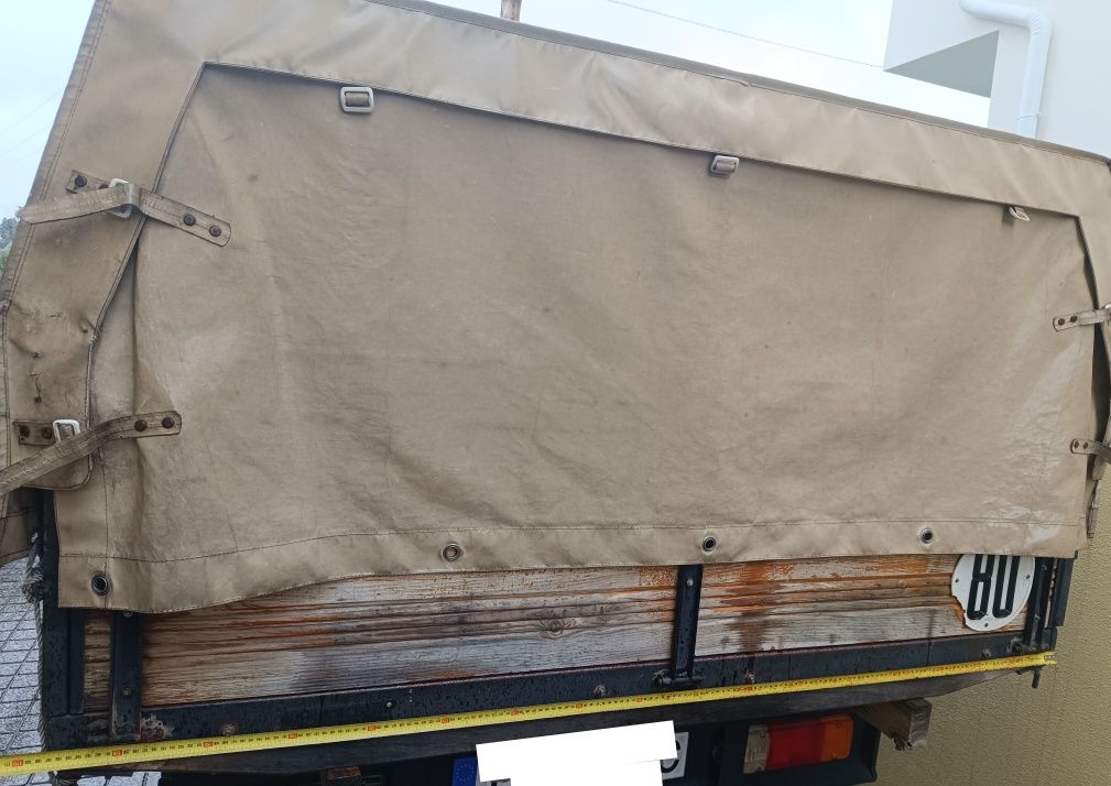 Toldo/Cobertura com estrutura metálica para Pickups/Carrinhas