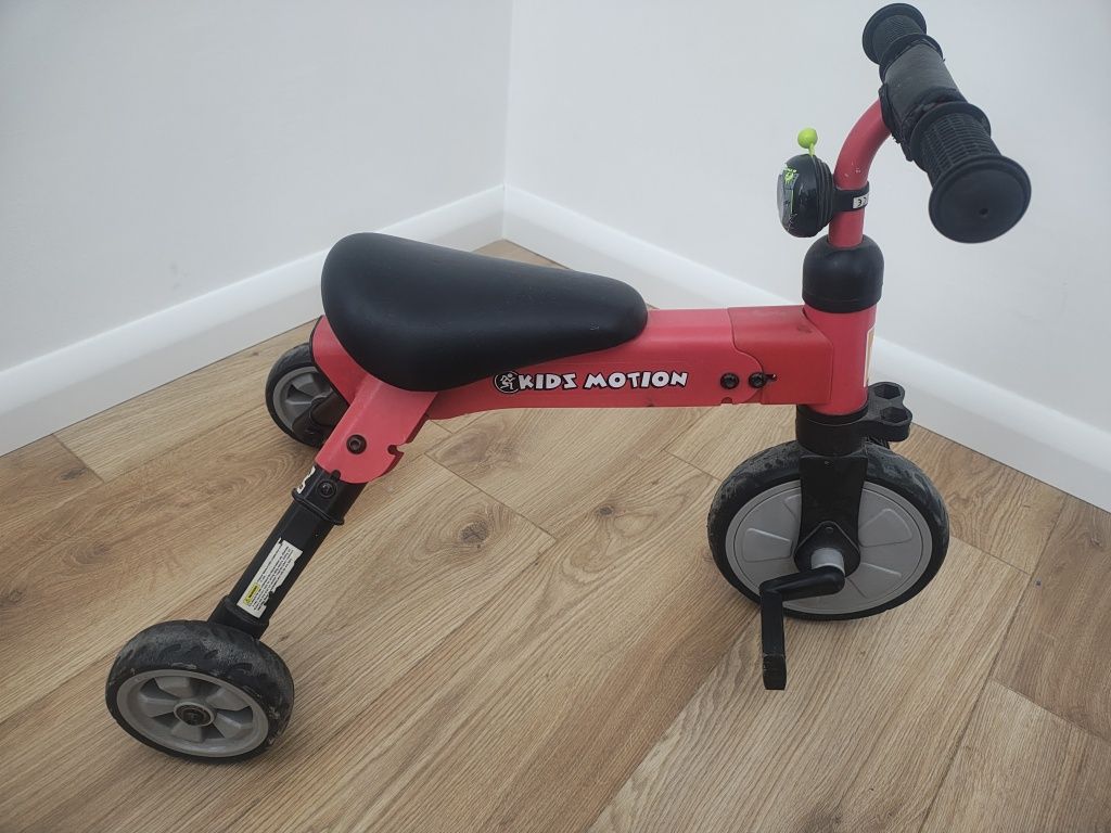 Rowerek 2w1 3kolowy