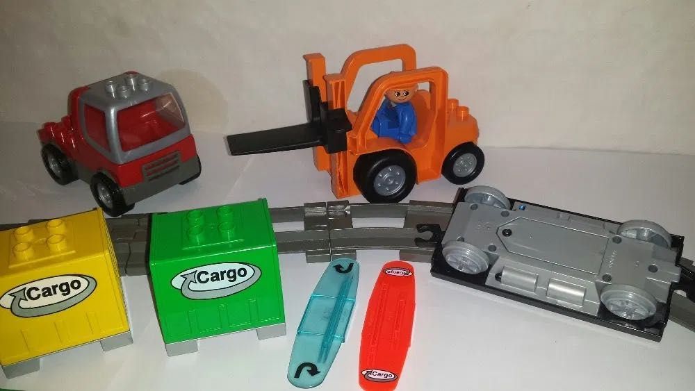 Lego Duplo Pociąg Kolejka Wagon Inteligentny na Baterie 3326