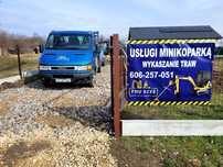 Usługi Minikoparką, izolacje fundamentów, drenaż