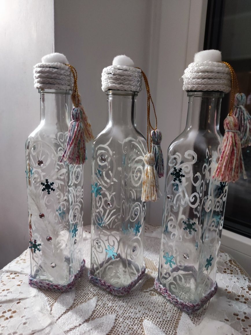 Butelki szklane prezentowe