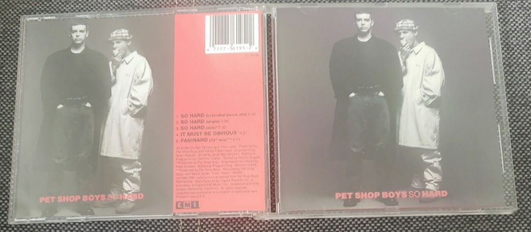 Pet Shop Boys So Hard USA CD Maxi Single