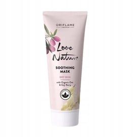 ORIFLAME Kojąca maseczka do twarzy z organicznym owsem i jagodami goji