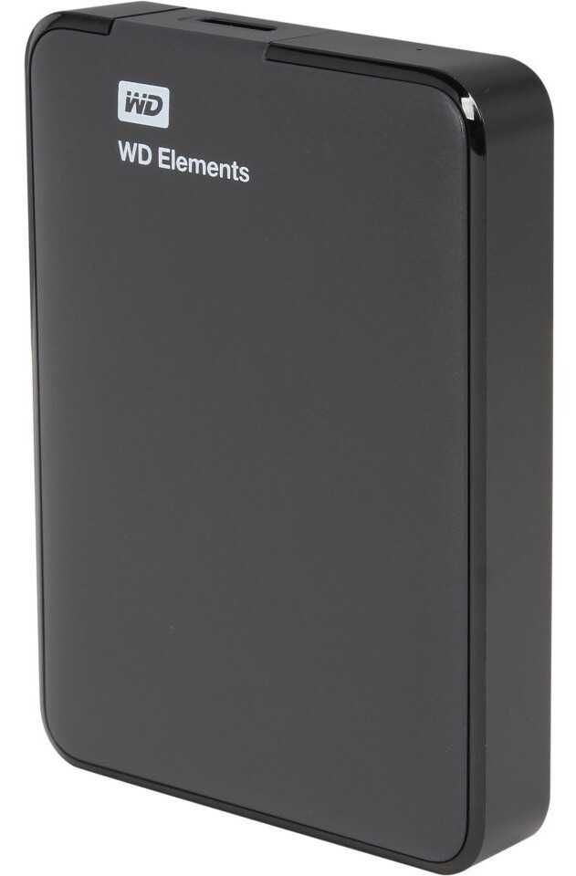 Жорсткий диск WD Elements Portable 1 TB (WDBUZG0010BBK)