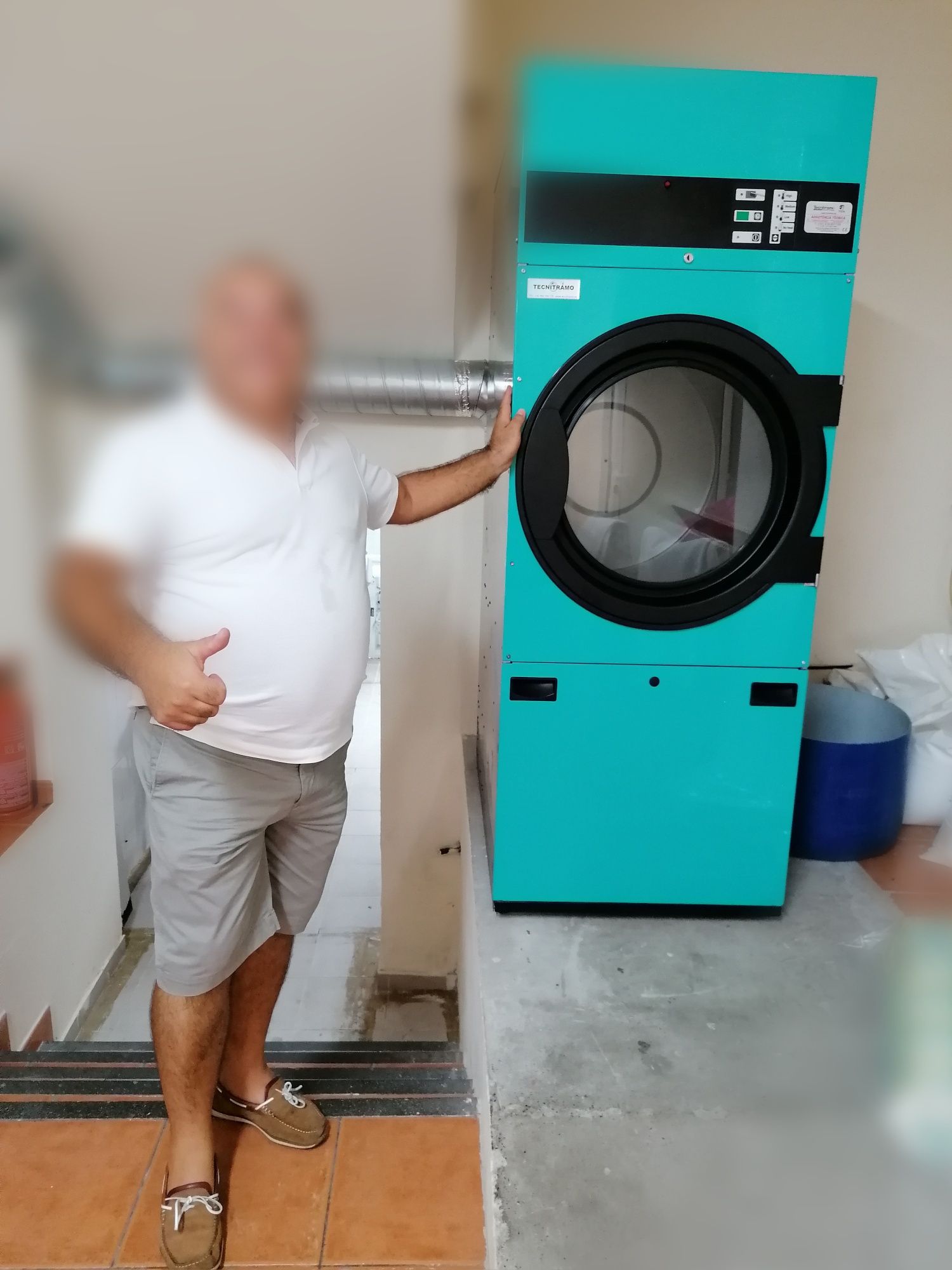 Oportunidade de negócio máquina de secar industrial /self service