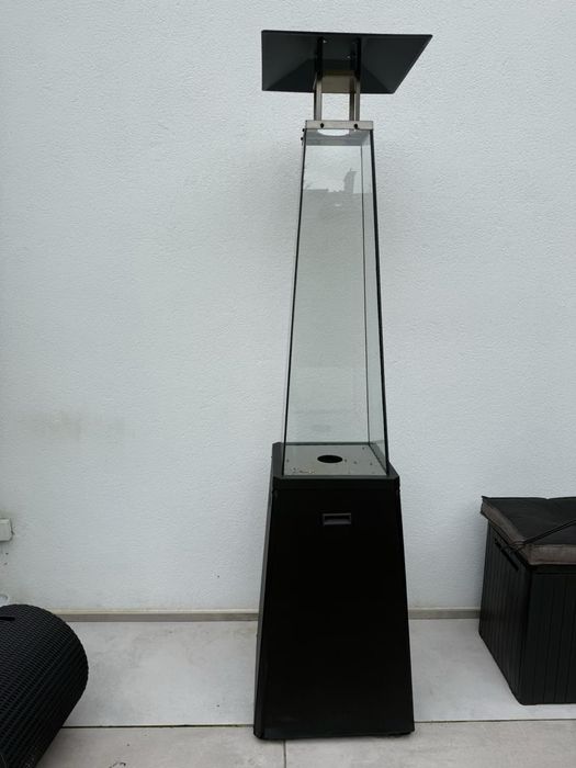 Ogrzewacz ogrodowy z butla gazowa