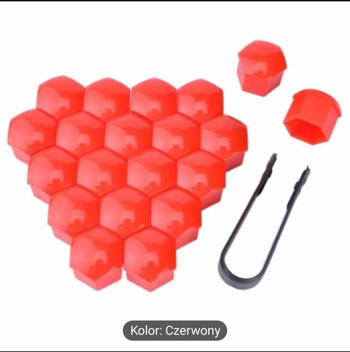 Czerwone nakrętki do koła samochodowego 20 sztuk 17mm 


Osłony
Nakręt